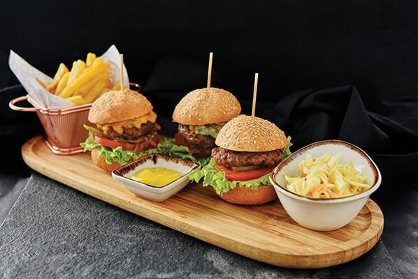 Mini Burger Üçlemesi
