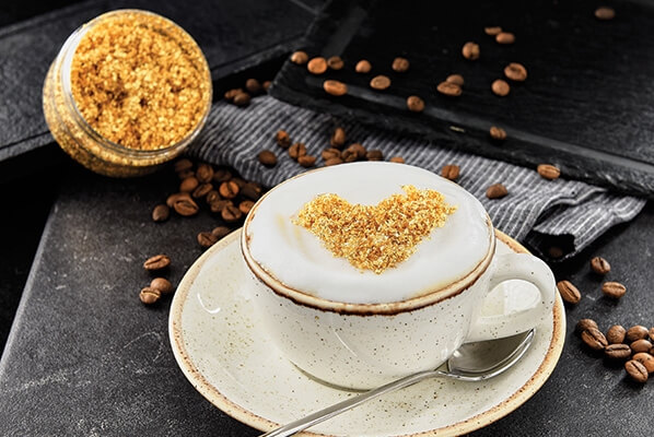 Altın Yapraklı Cappucino