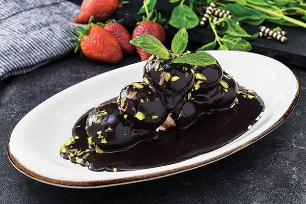 Çikolatalı Profiterol