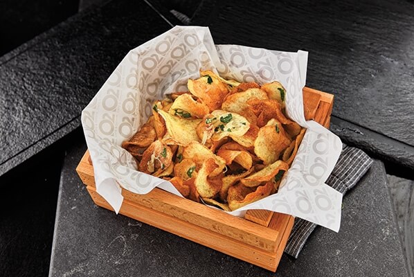 Parmesan ve Trüf Mantarı Soslu Kızarmıs Patates-